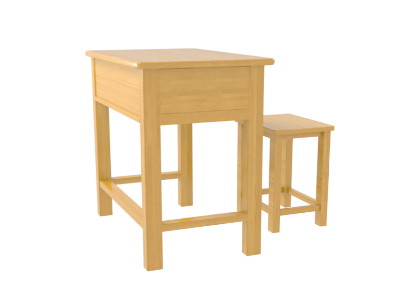 实木课桌凳   YF-KZ032