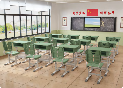 课桌椅的迭代，是教具“硬”升级，更是育人“软”提升
