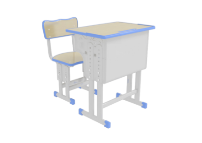 钢木双层升降课桌椅（注塑）   YF-KZ021